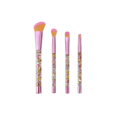 Afbeelding van It&#039;s A Vibe Feel the Beat 4 Pc Face &amp; Eye Brush Set
