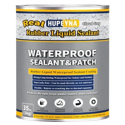 Afbeelding van Anti lek middel, waterdicht membraan, waterdichte coating, lekkage, grijs, wolk, waterdicht, voor binnen en buiten, pot 1 kg