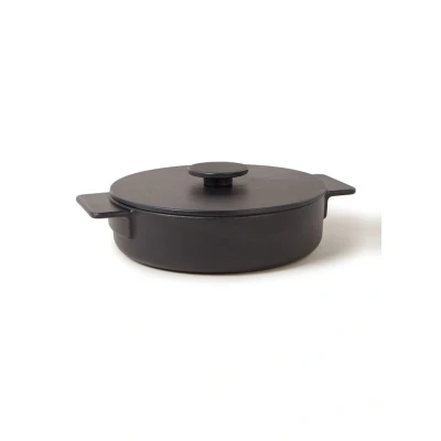 Afbeelding van Serax Surface By Sergio Herman Braadpan Ø23 Cm Zwart