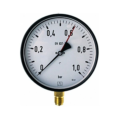 Afbeelding van MANOMETER 1/4&quot; O.A. Ø63 MM 0 1 BAR