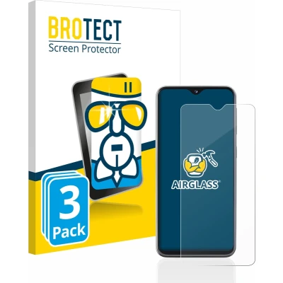 Afbeelding van BROTECT Screenprotector voor Samsung Galaxy A20e Folie Beschermfolie Beschermglas transparant (3 Stuks)