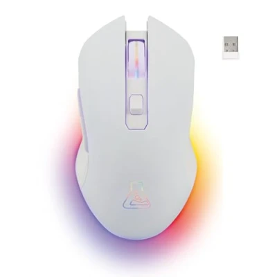 Image de Souris sans fil The G Lab Kult Helium WL Blanc