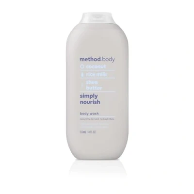 Afbeelding van Method Simply Nourish Body Wash 532ml