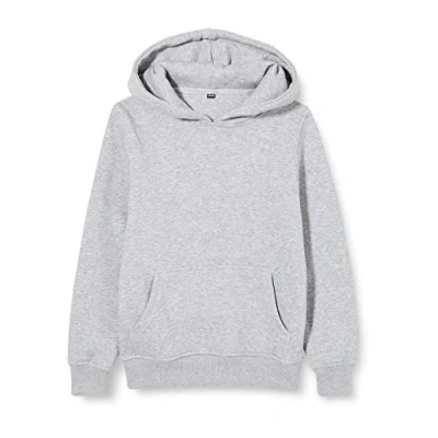 Afbeelding van Build Your Brand Basic Kids Hoody voor meisjes, Kleur: Grijs
