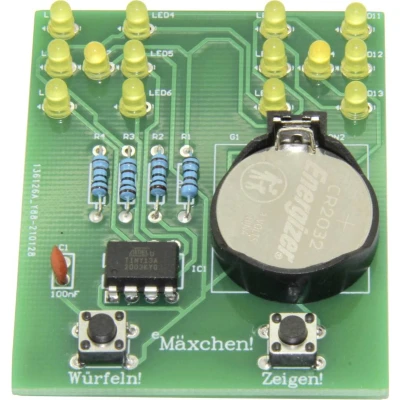Afbeelding van Sol Expert 76400 Mäxchen LED soldeerbouwpakket Bouwpakket