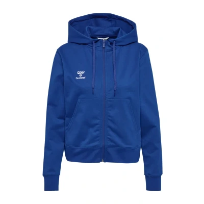 Afbeelding van Hummel GO Sweater met rits, Dames, Maat: 44, True blue