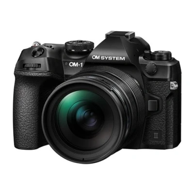 Image de Appareil photo hybride OM System 1 Mark II Noir + Objectif M.Zuiko Digital ED 12 40mm F2.8 PRO