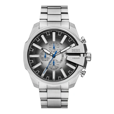 Afbeelding van Diesel heren Mega Chief Slim horloge DZ4686 in de kleur Zilver