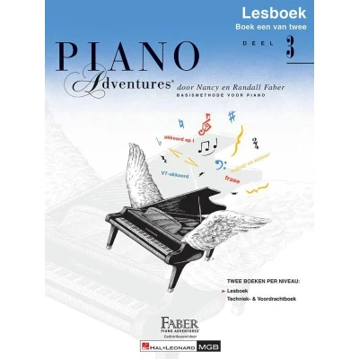 Afbeelding van Piano Adventures Lesboek 3