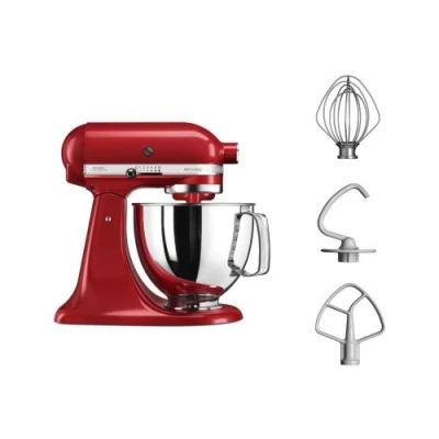 Image de KitchenAid Artisan Robot Pâtissier À Tête Inclinable 4,8l 5ksm125 Empire Red