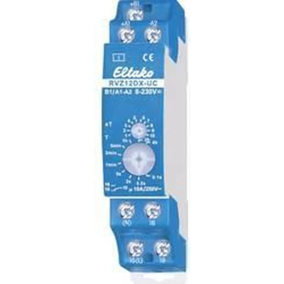 Afbeelding van Eltako 23001202 RVZ12DX UC Tijdrelais Monofunctioneel 230 V 1 stuk(s) Tijdsduur: 0.1 s 40 h 1x wisselcontact
