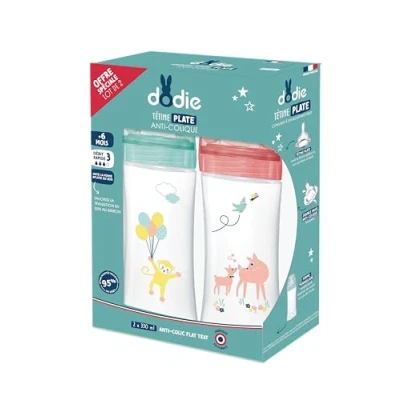 Afbeelding van Dodie Lot van 2 Sensation flessen + 330 ml