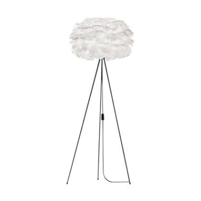 Afbeelding van Umage Eos Medium vloerlamp white met tripod zwart Ø 45 cm