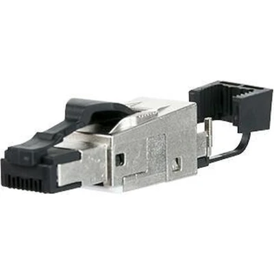 Afbeelding van Metz Connect Op locatie monteerbare RJ45 Stekker 130E405032 E Zwart 1 stuk(s)