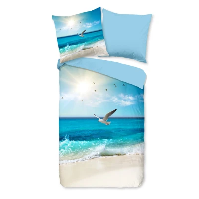 Afbeelding van Good Morning, Beddengoed, Sealife (Beddengoed set, 200x200 cm, 80x80 cm)