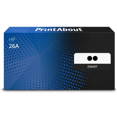 Afbeelding van Huismerk HP 26A (CF226XD) Toner Zwart Voordeelbundel 2 pack
