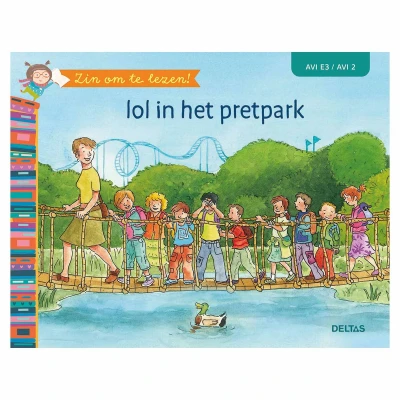 Afbeelding van Deltas Zin Om Te Lezen! Lol In Het Pretpark (avi E3/avi 1)