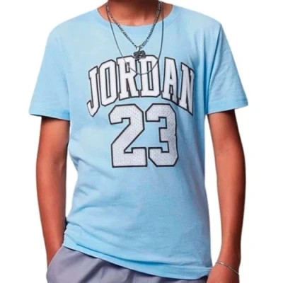 Afbeelding van Jordan Practice Flight TEE Unisex Tshirt print voor kinderen, Maat: 132 147, University blue