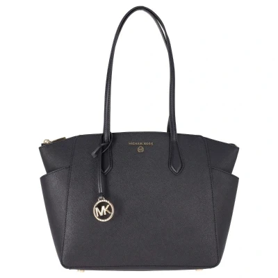 Afbeelding van Michael Kors dames Marilyn Medium schoudertas met logoprint