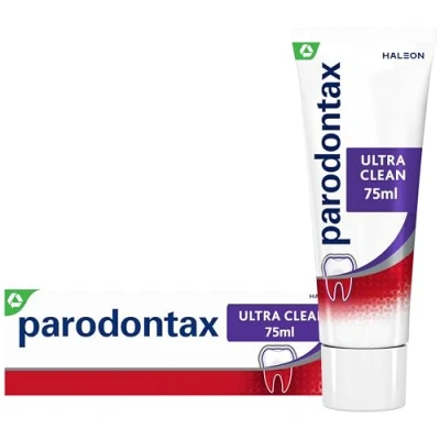 Afbeelding van Parodontax Tandpasta Ultra Clean tegen Bloeden Tandvlees 2 x 75 ml