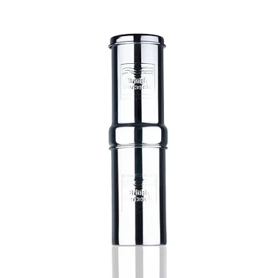 Afbeelding van British Berkefeld Zwaartekracht waterfiltersysteem Compact 1 liter roestvrijstalen voor thuis met Doulton NSF gecertificeerde ultra sterasyl keramische cartridge
