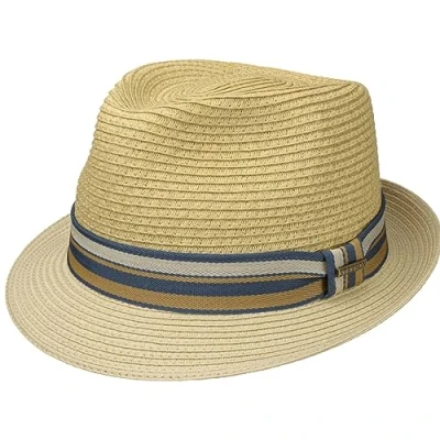 Afbeelding van STETSON Munster Toyo Trilby Hoed voor heren, Beige