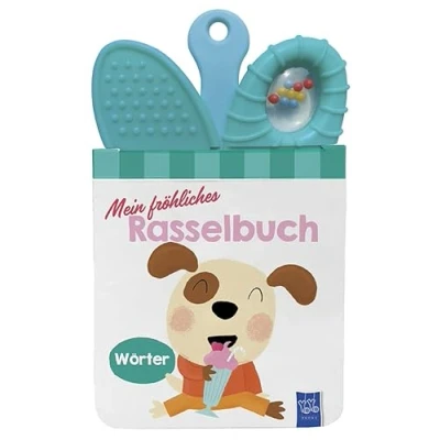 Afbeelding van Mein fröhliches Rasselbuch Wörter