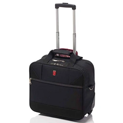 Afbeelding van Gladiator Metro Handbagage Laptop Trolley 14 inch Zwart