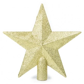 Afbeelding van Piek kerstboom (Ster, Goud)