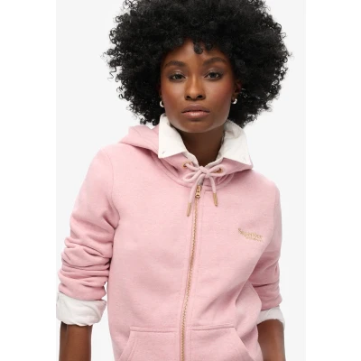 Afbeelding van Superdry Sweater met rits, Dames, Maat: XS, Bleu