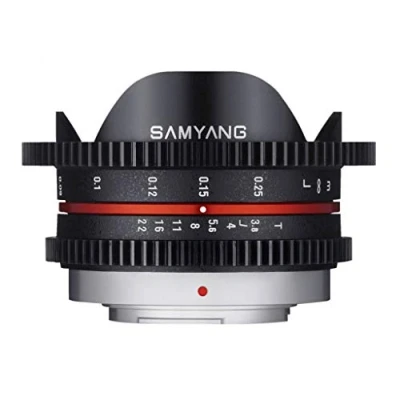 Afbeelding van Samyang 7,5mm T3.8 UMC VDSLR Micro 4/3 Zwart