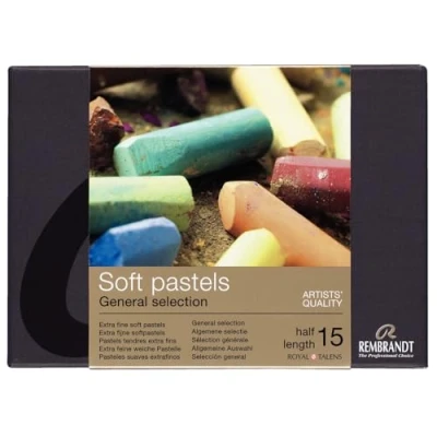 Afbeelding van Rembrandt Softpastels, Starterset Met 15 Halve Pastels