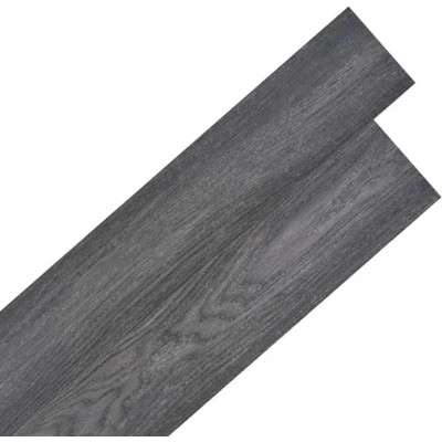 Afbeelding van Vloerplanken zelfklevend 2,51 m² 2 mm PVC zwart en wit