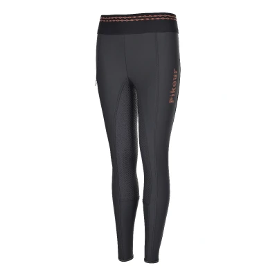 Image de Pikeur Legging d&#039;Équitation Ida Athleisure FG Dark Shadow/Rosegold 152