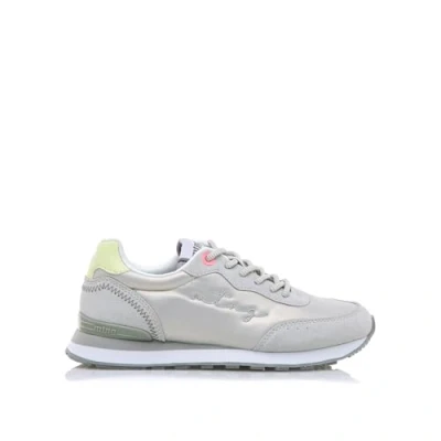 Afbeelding van mtng Joggo Sneakers laag, Dames, Maat: 37, Plata Imitatieleer/ textiel