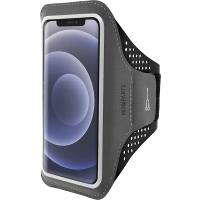 Afbeelding van Mobiparts Comfort Fit Sport Armband Apple iPhone 12 Mini Black
