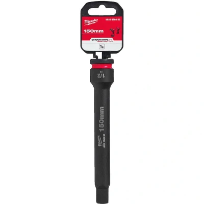 Afbeelding van MILWAUKEE 4932480352 SHOCKWAVE Impact verlengstuk Hex 1/2&quot; 250mm