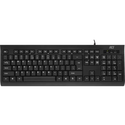 Afbeelding van ACT AC5410 Business toetsenbord USB Qwerty/US layout Bedraad Zwart