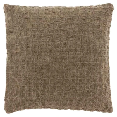 Afbeelding van Unique Living Sierkussen Verlin Taupe 45x45cm