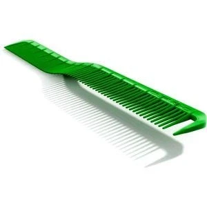 Afbeelding van Curve O Specialist Combs Right Handed Flexible Cutting Comb Forest Green Kam 1stuks