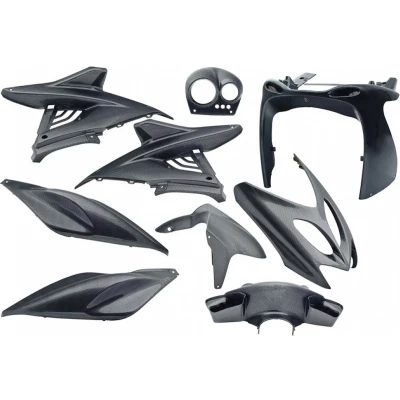 Afbeelding van plaatwerkset kappenset carbon edge 9 delig yamaha aerox
