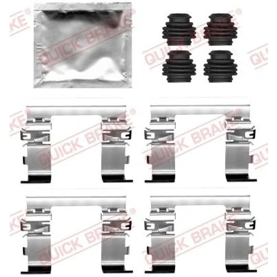 Afbeelding van QUICK BRAKE 109 0200 Accessoireset, schijfremblok PEUGEOT: 5008 II, KIA: Sportage V