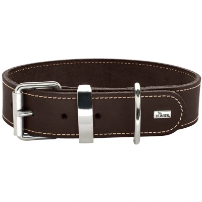 Afbeelding van Hunter Halsband Aalborg Special Donkerbruin Hondenhalsband 35 cm