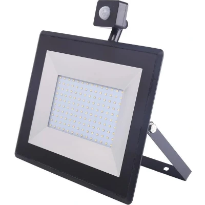 Afbeelding van LED buitenlamp 100W=1000W schijnwerper IR sensor koelwit 4000K waterdicht IP65