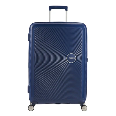Afbeelding van American Tourister Soundbox Spinner 77 Expandable midnight navy Harde Koffer