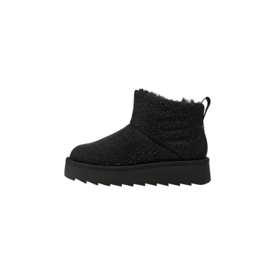 Afbeelding van Tamaris Snowboots, Dames, Maat: 38, Black glam Textiel