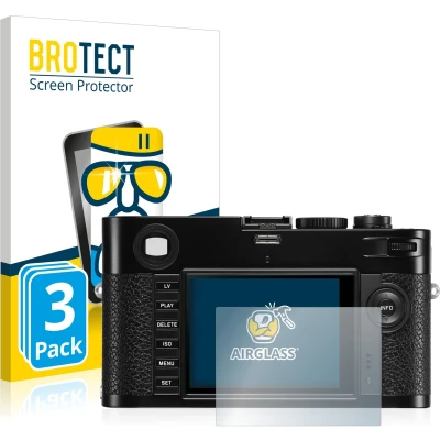 Afbeelding van BROTECT Screenprotector voor Leica M (Typ 240) Folie Beschermfolie Beschermglas transparant (3 Stuks)