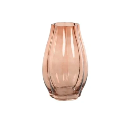 Afbeelding van Vaas Home ESPRIT Amber Kristal Modern 16 x 26 cm