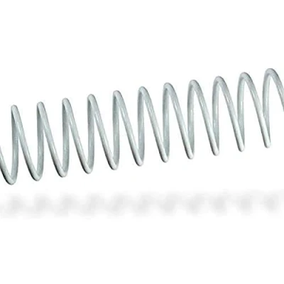 Image de Fellowes Métal 10 mm A4 (210 x 297 mm) 60 feuilles blanc 100 unités spirale de reliure