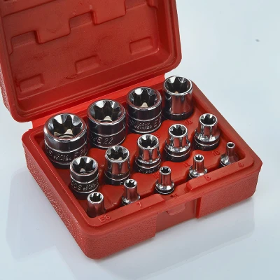 Afbeelding van Uitwendige Torx doppenset 14 delig, extra compact